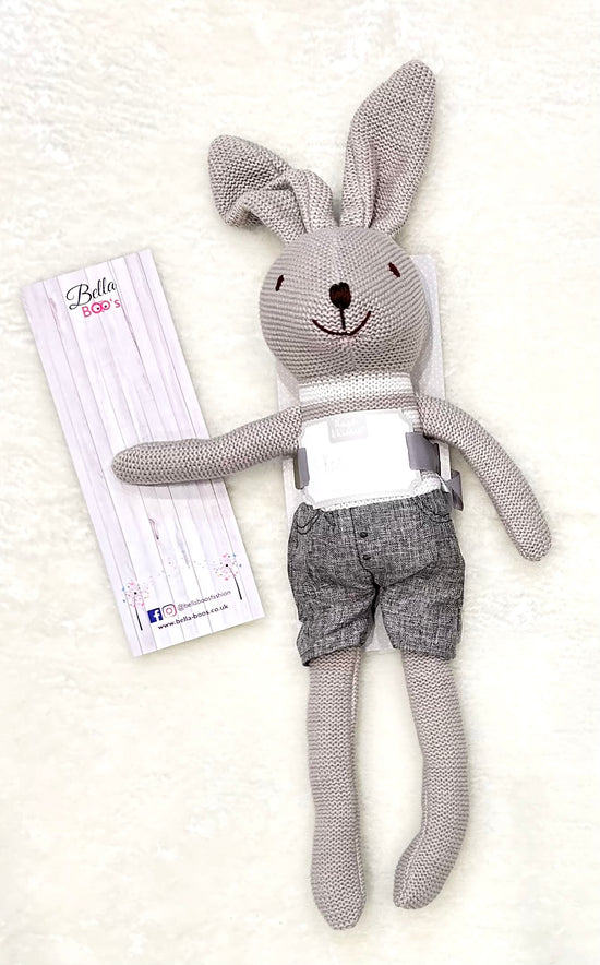 Mr Rabbit Knitted Toy