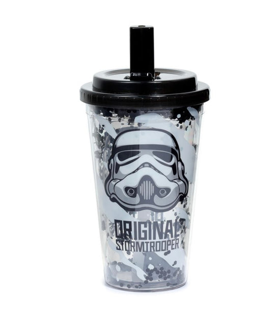 Shatterproof The Original Stormtrooper Double Walled Cup & Straw