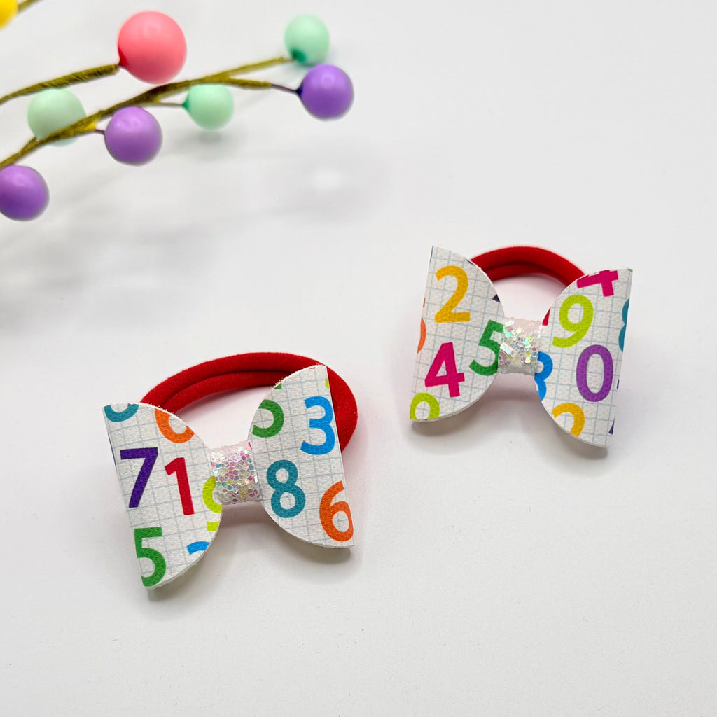 I Love Numbers Bobble Set Hair bobbles
