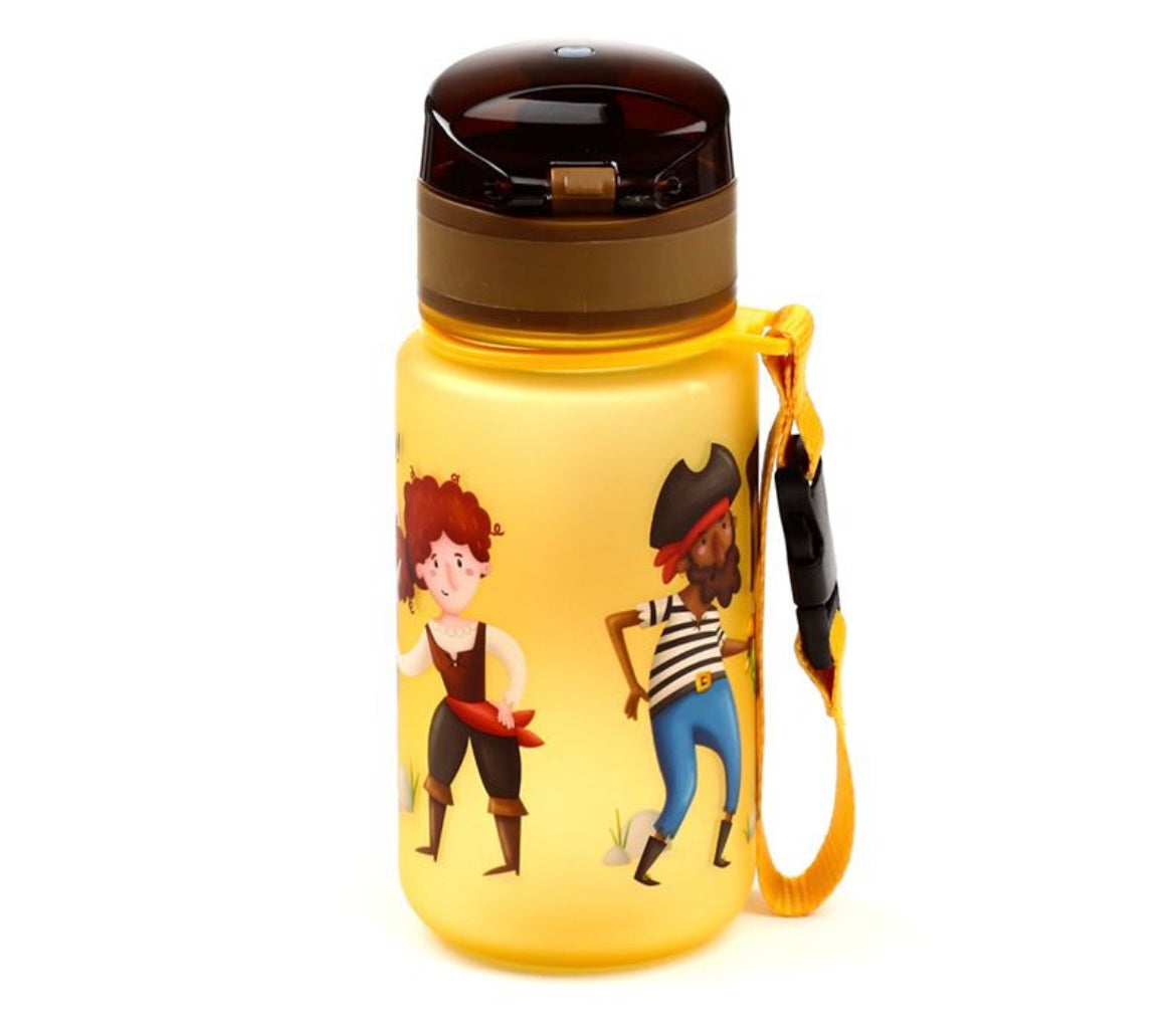 Jolly Rogers Pirates Pop Top 350ml Shatterproof Children's Bottle