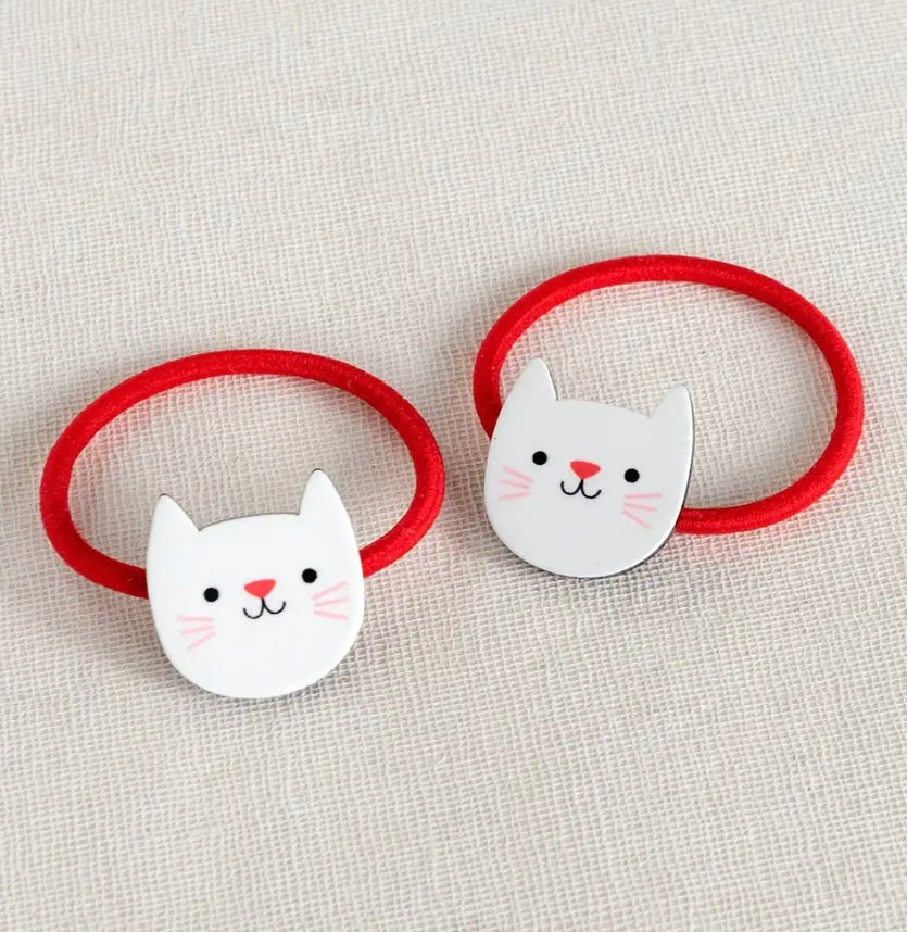 Hair Bobbles (set of 2) - Cookie the Cat Bobbles