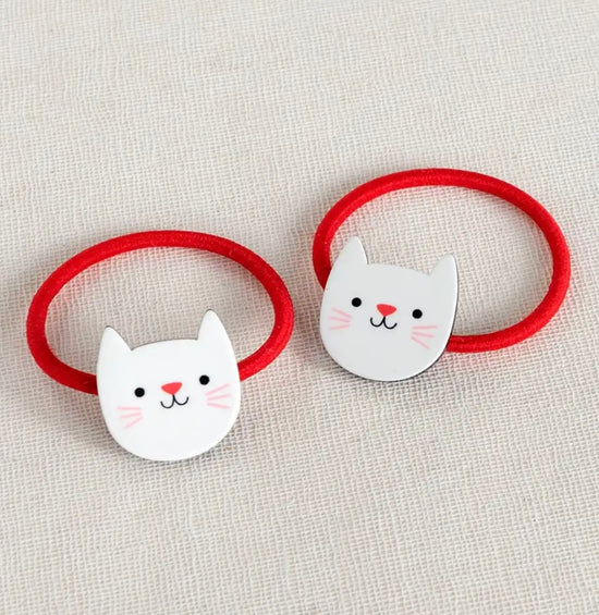 Hair Bobbles (set of 2) - Cookie the Cat