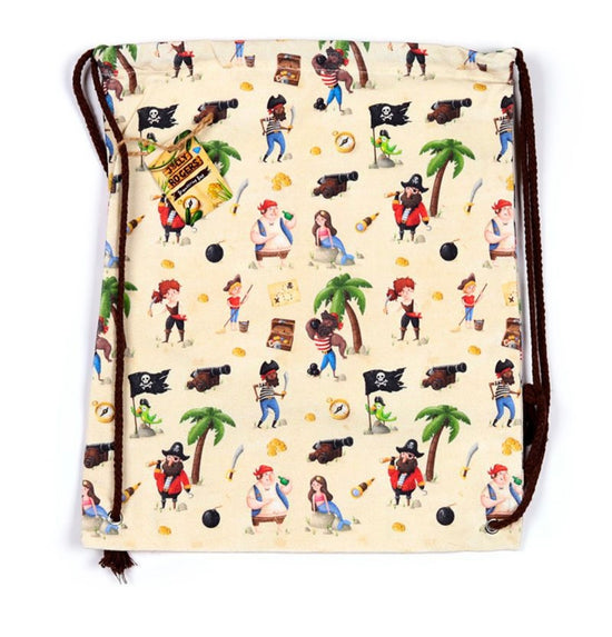 SPECIAL OFFER - Jolly Pirate Canvas Drawstring Bag