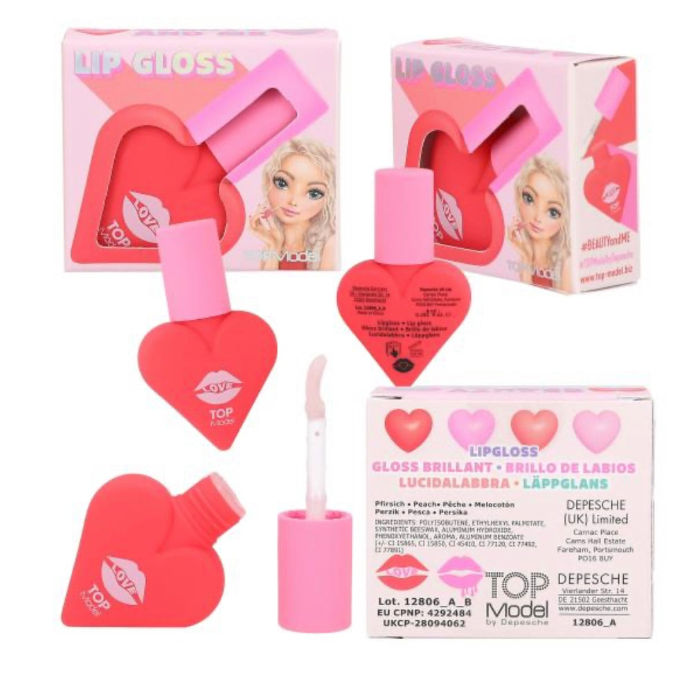 TOPModel Lip Gloss Sweet Heart BEAUTY and ME Make Up