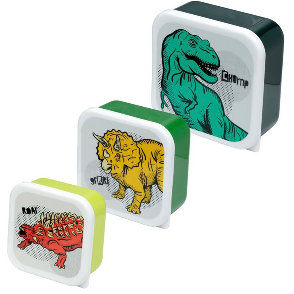 Set of 3 Lunch Box M/L/XL Dinosauria Lunch boxes