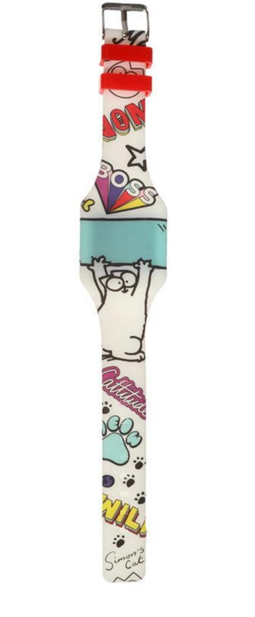 Silicone Digital Watch - Simon's Cat