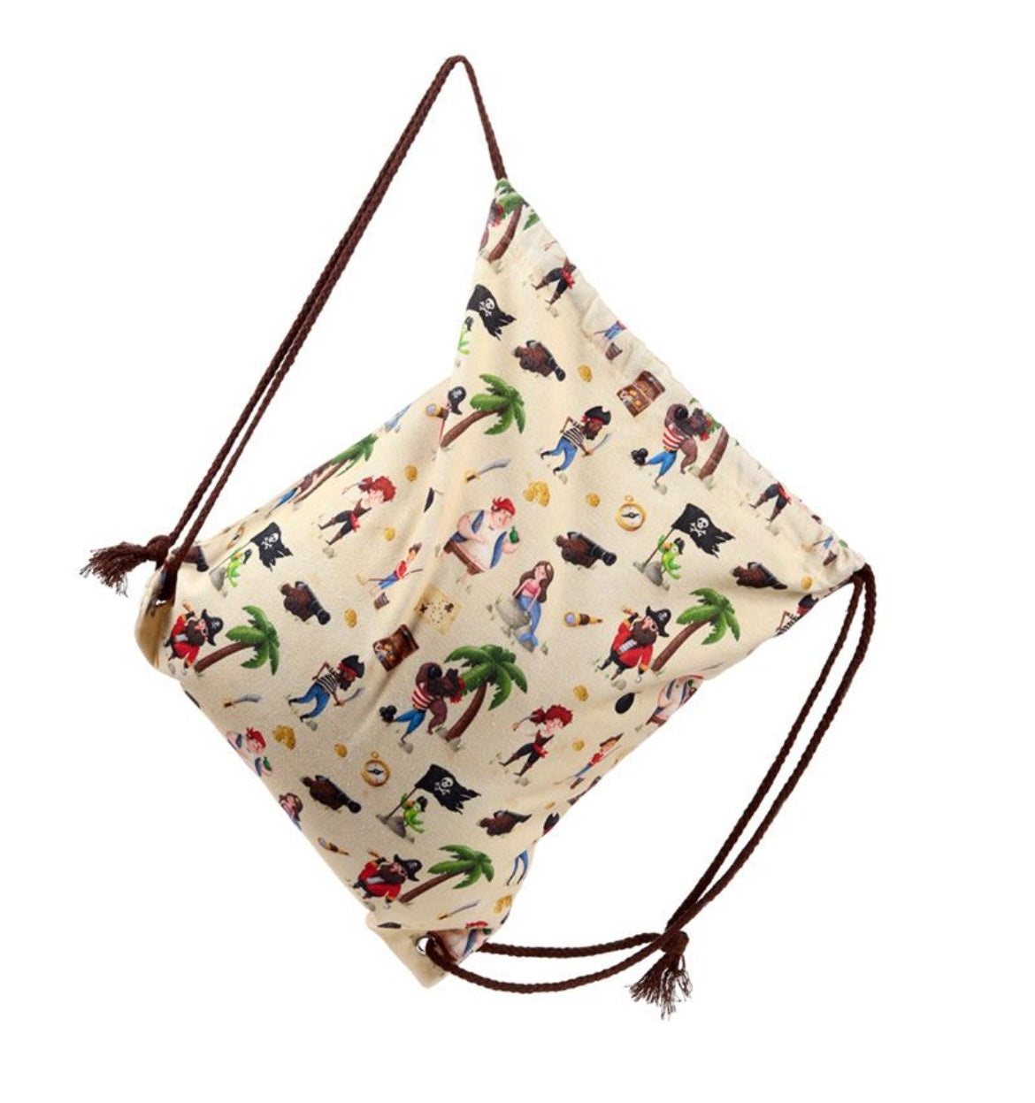 SPECIAL OFFER - Jolly Pirate Canvas Drawstring Bag