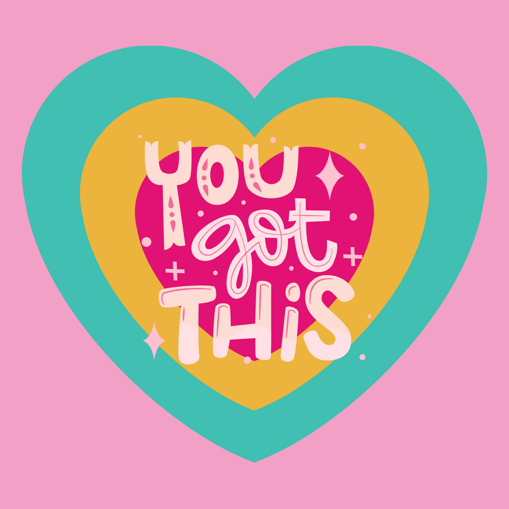 Pink Framed Print You got this Gifting