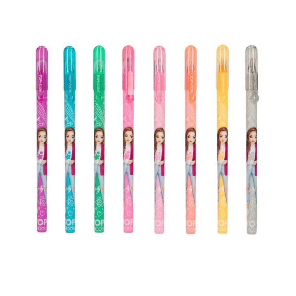 TOPModel Rainbow Glitter Gel Pen Set Stationary