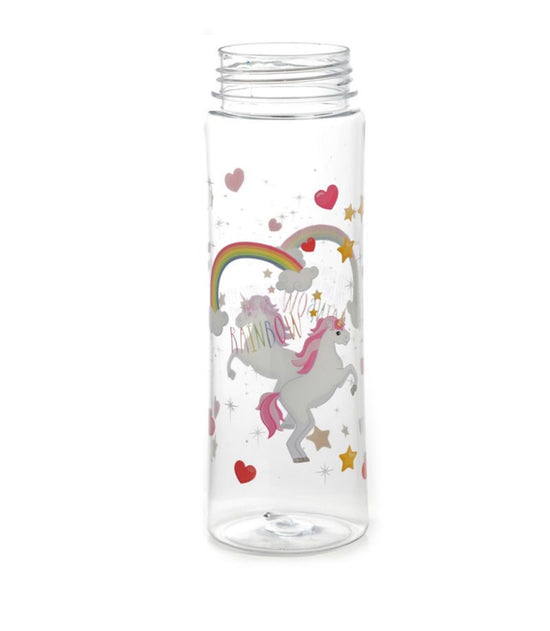 Shatterproof 550ml Water Bottle Enchanted Rainbows Unicorn