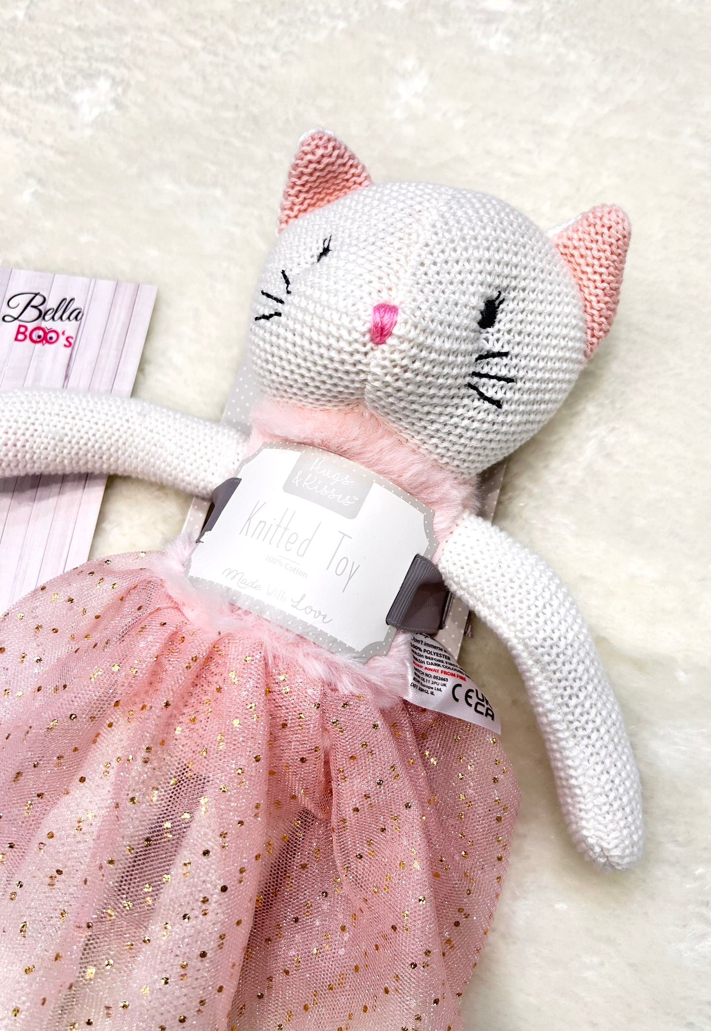 Princess Kitty Knitted Toy