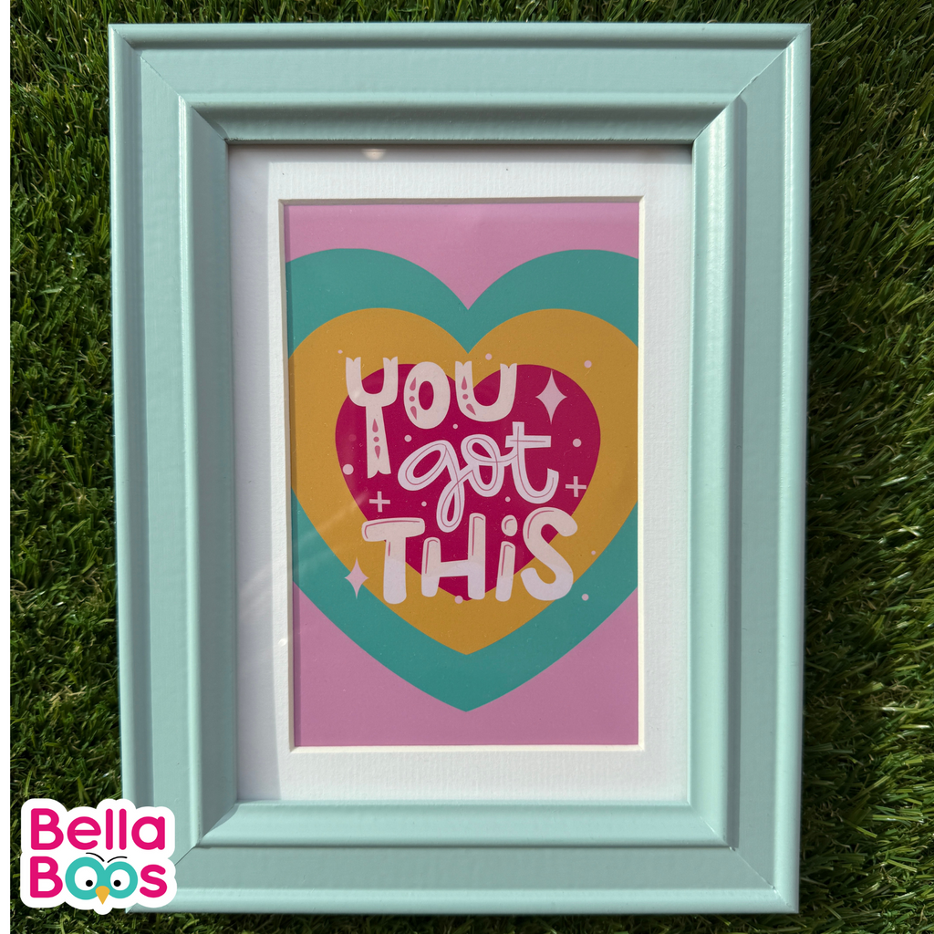 Blue Framed Print Gifting