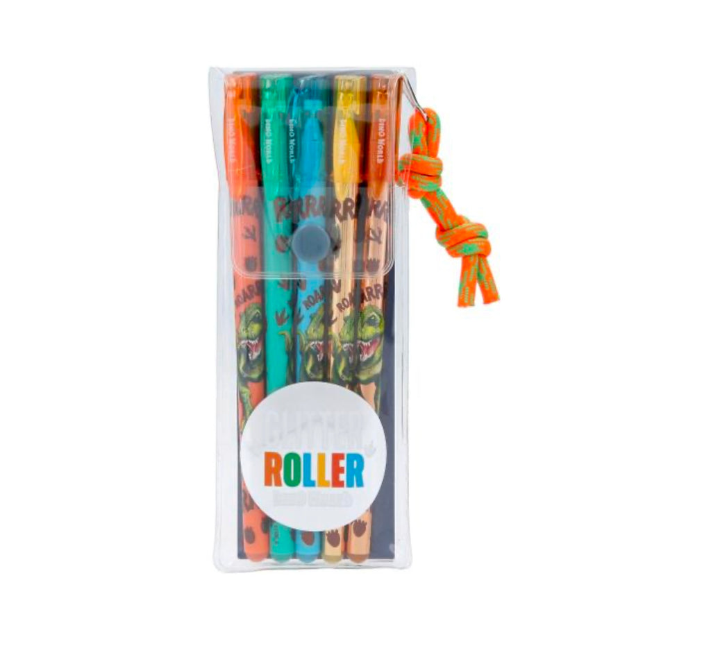 Dino World Gel Pen Set Stationary