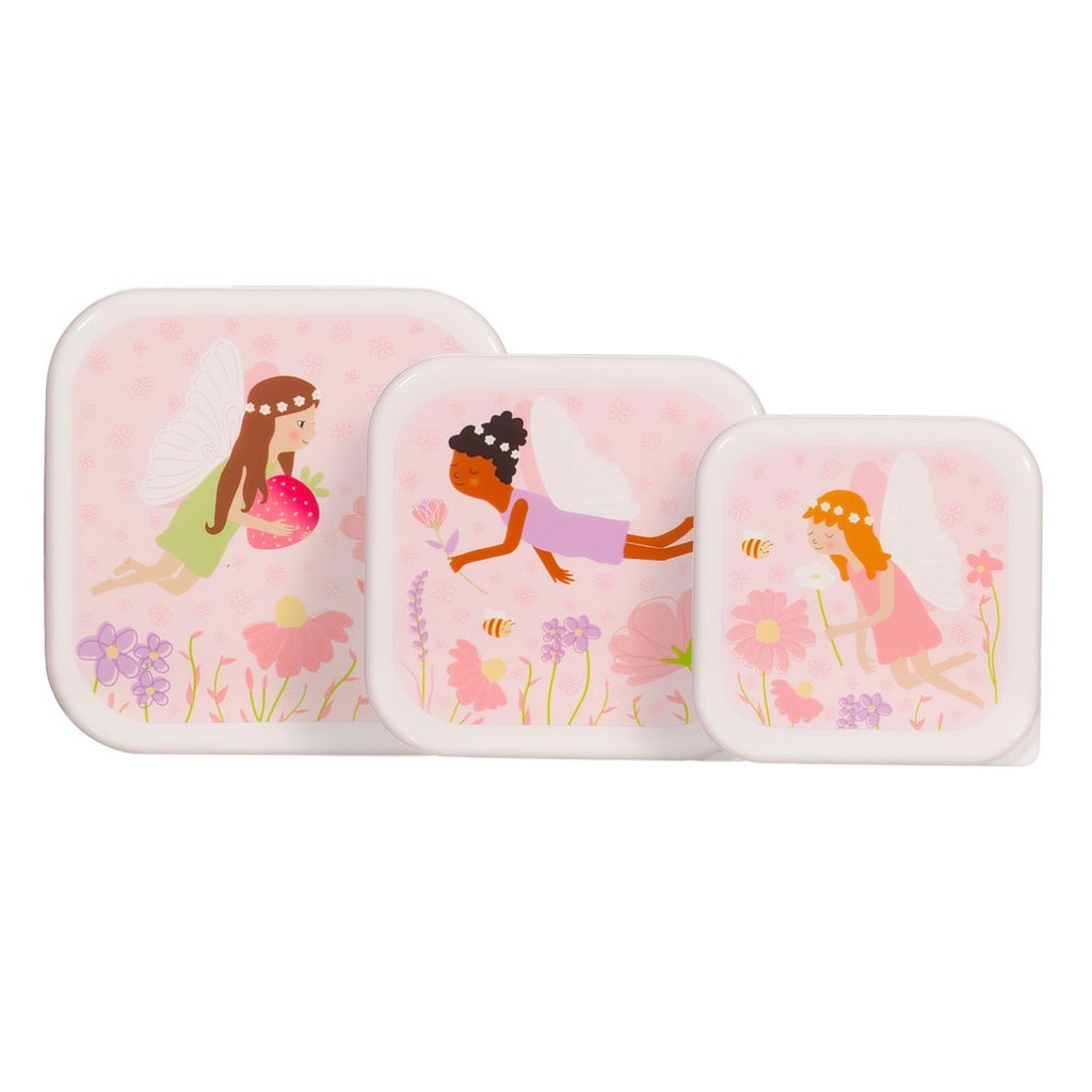 Fairy Lunch Boxes - Set of 3 Lunch boxes
