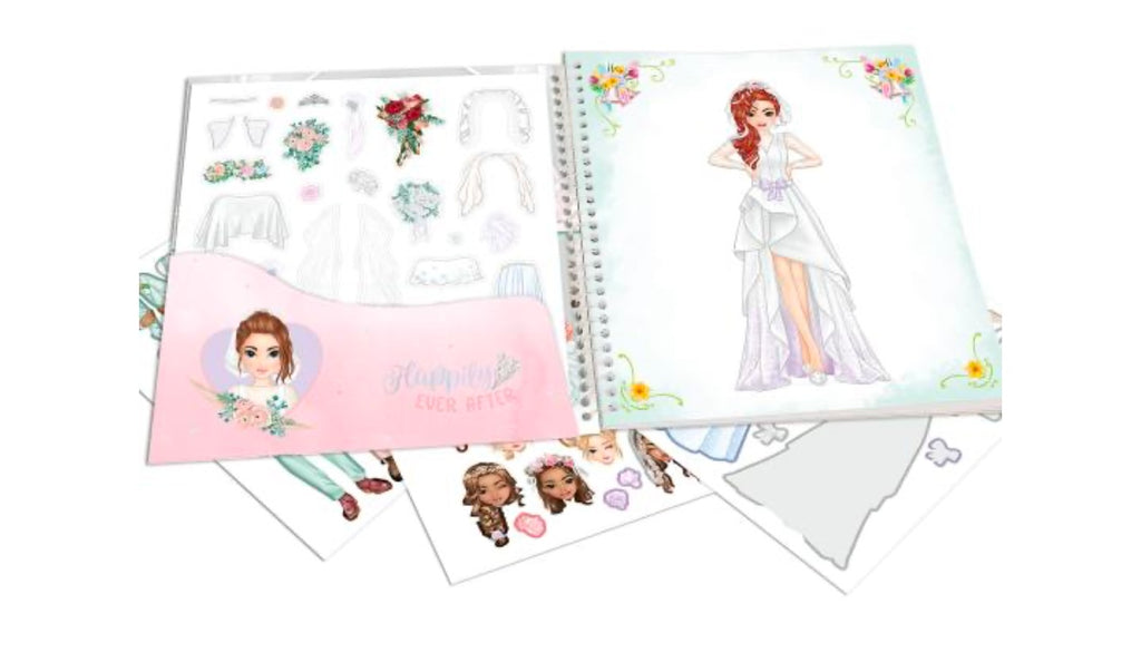 TOPModel Dress Me Up Stickerbook Wedding Stationary