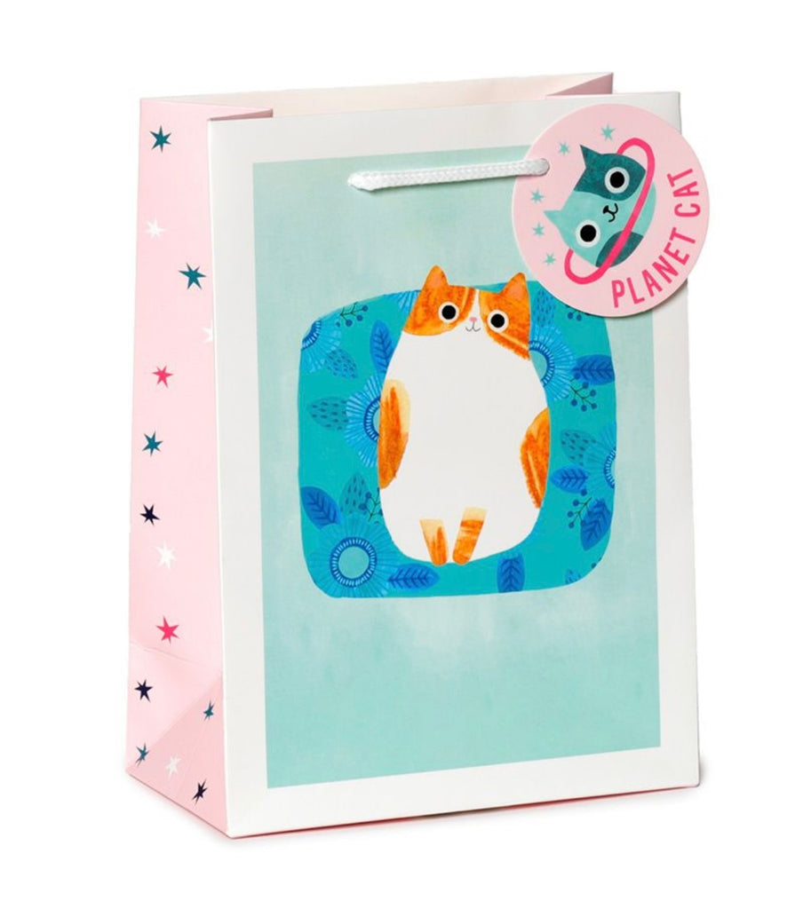 Angie Rozelaar Planet Cat Gift Bag Medium Gift Bags