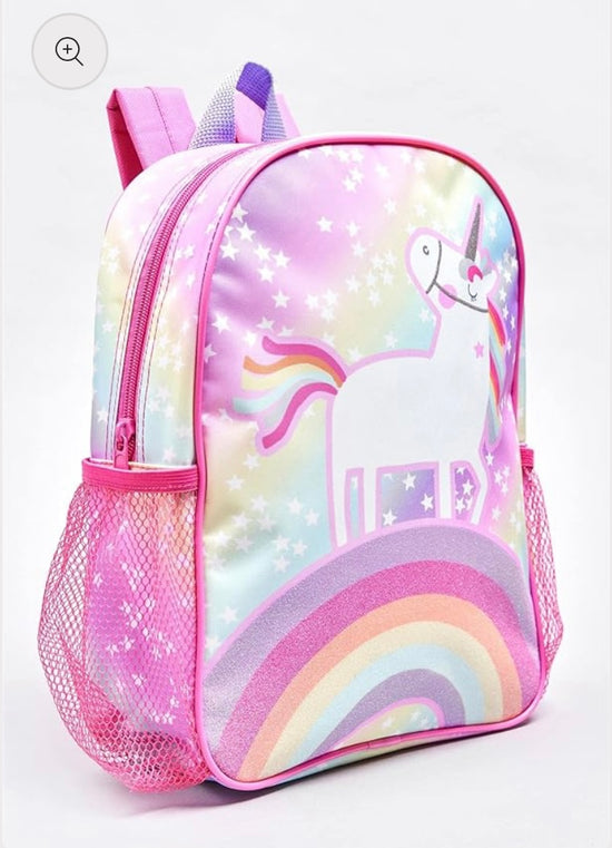 Rainbow & Unicorn Sparkle Backpack