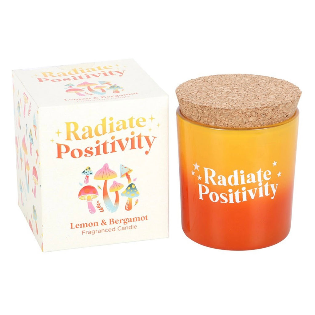 Radiate Positivity Funky Fungi Candle Candles