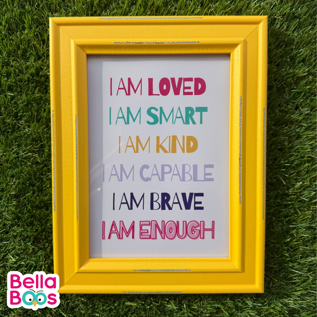 Yellow Framed Print Gifting