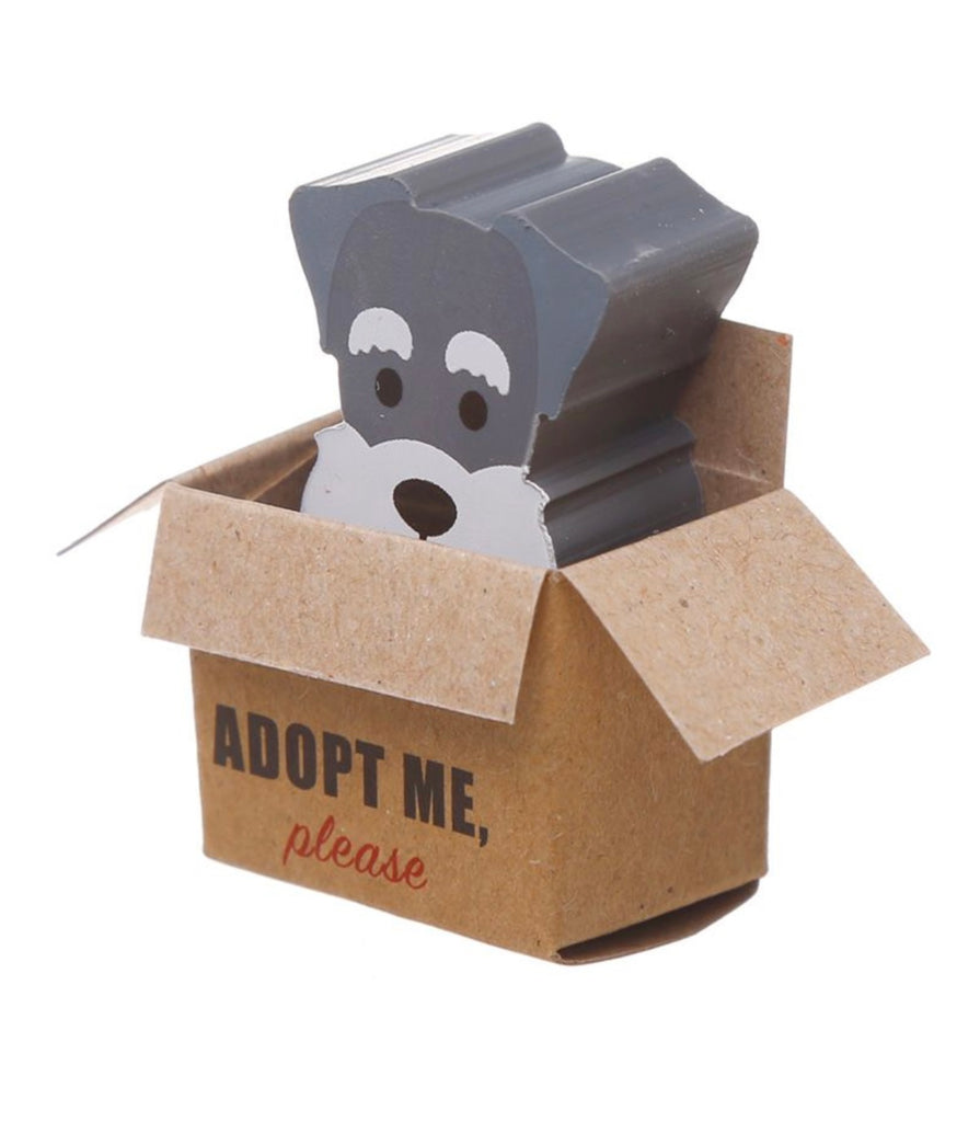 Adopt Me Puppy Dog Eraser in Box Grey Stationary