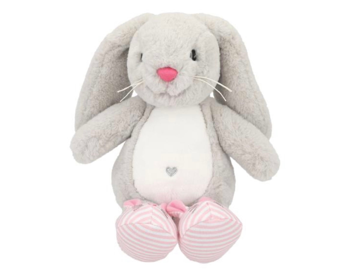 Princess Mimi Plush Bunny Nelly Grey With Shoes 21 cm