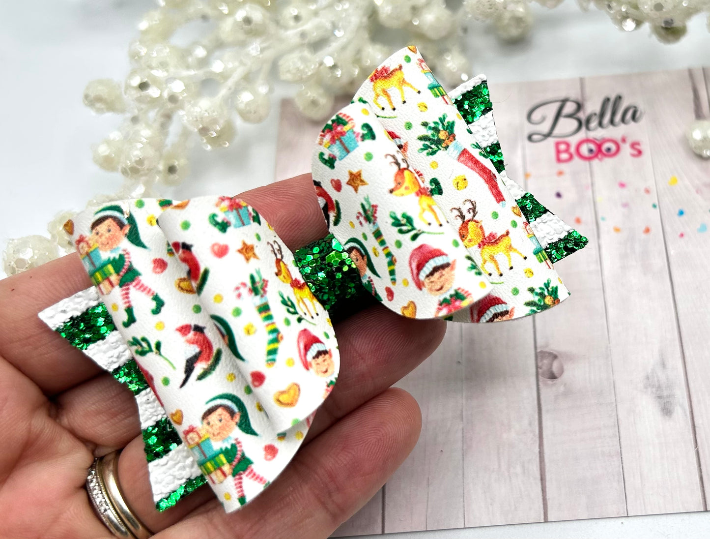 Christmas Elfie Workshop Hair Bow