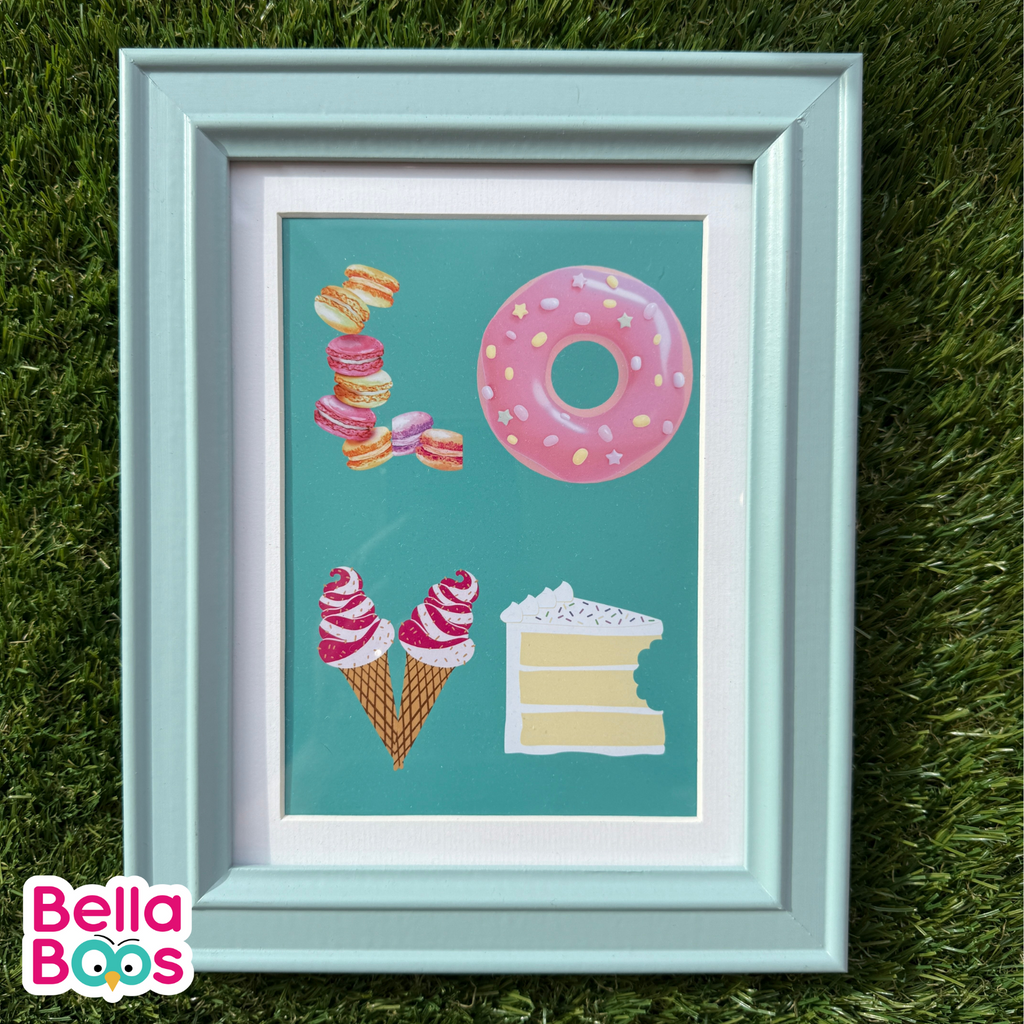 Blue Framed Print Gifting