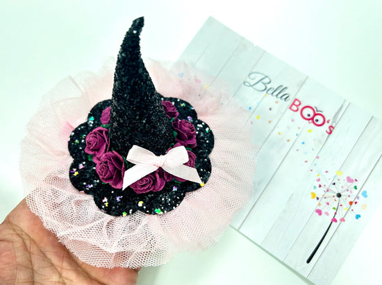 Halloween- Pretty Witches Hat Hair Clip