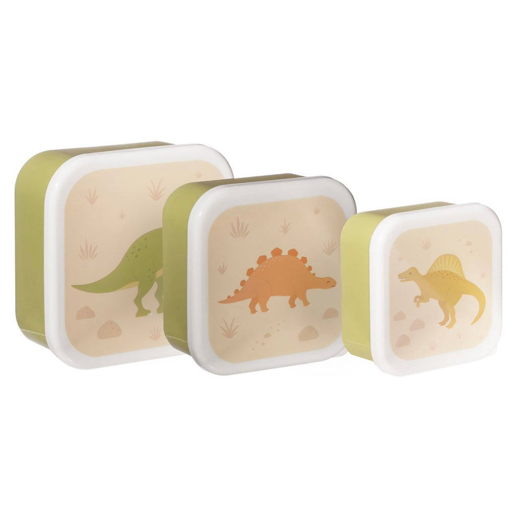 Dino Lunch Boxes - Set of 3 Lunch boxes