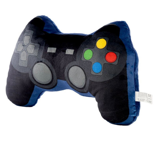 Game Over Game Controller Shaped Plush Cushion