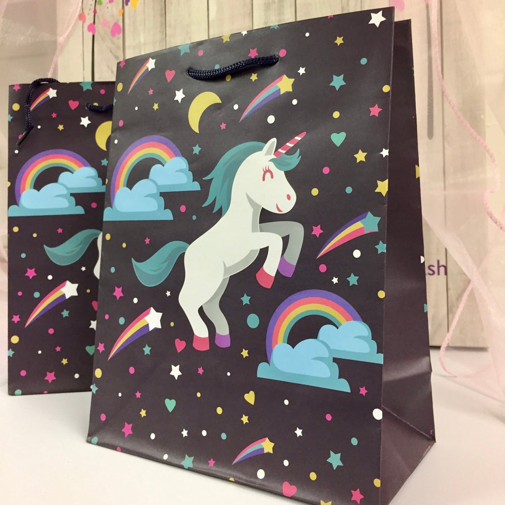 Unicorn Gift Bag - Rainbow Bright Gift Bags