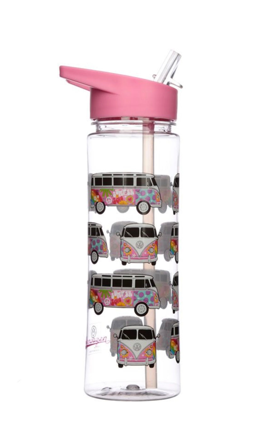 Shatterproof 550ml Water Bottle Volkswagen VW T1 Camper Bus