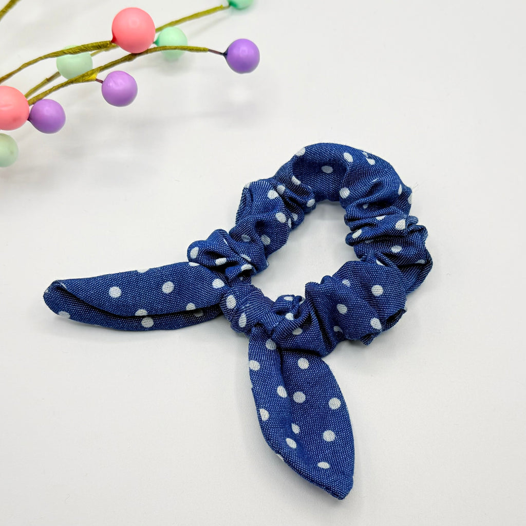 Spotty Rabbit Ear Hair Scrunchie Hair scrunchies