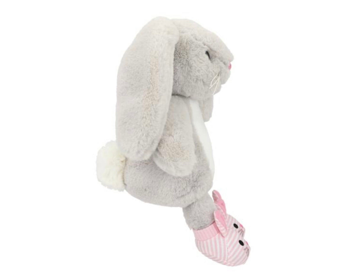 Princess Mimi Plush Bunny Nelly Grey With Shoes 21 cm