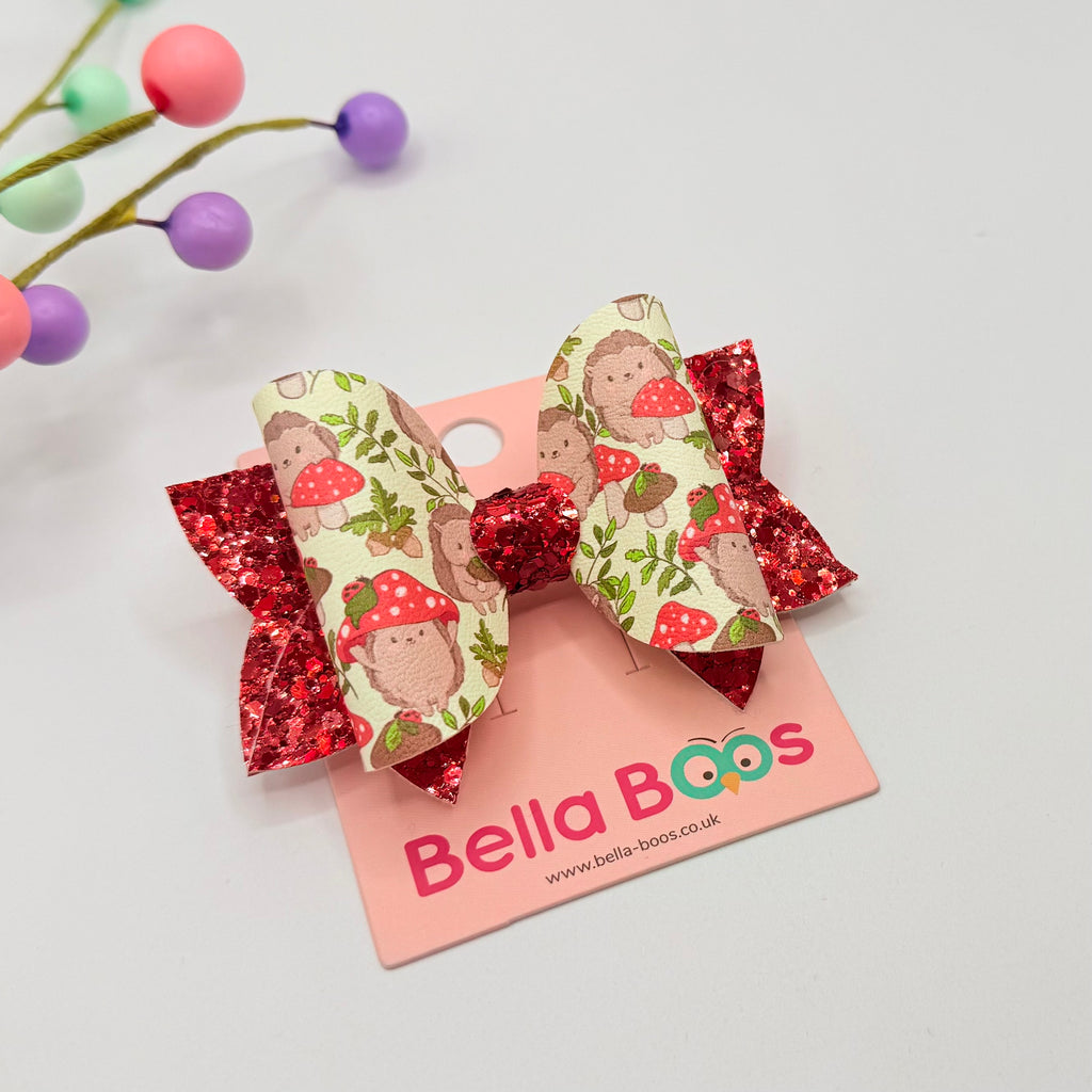 Cutest Hedgehog Hair Bow Hair Bows