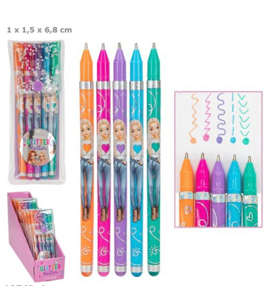 TOPModel Glitter Gel Roller Stationary