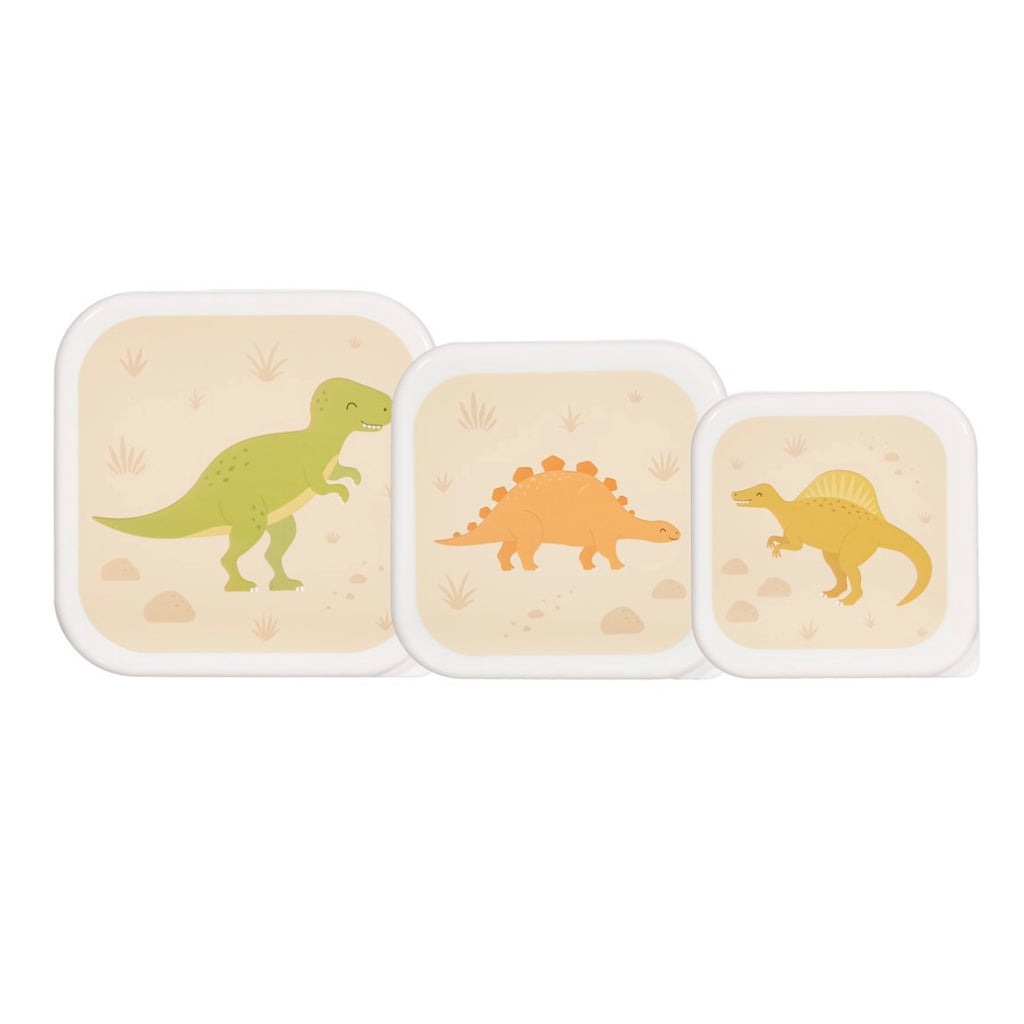 Dino Lunch Boxes - Set of 3 Lunch boxes
