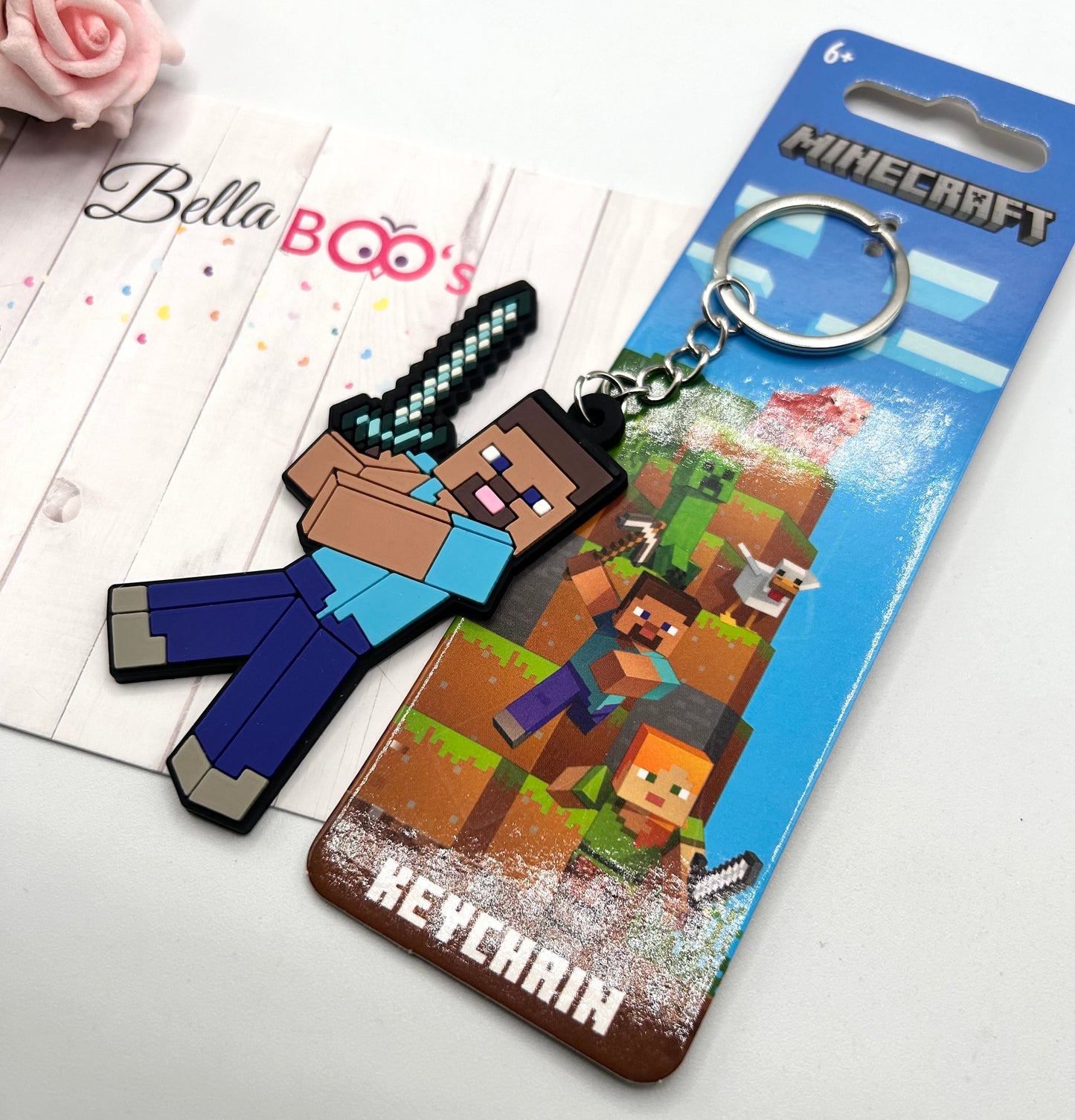 Minecraft Keyring