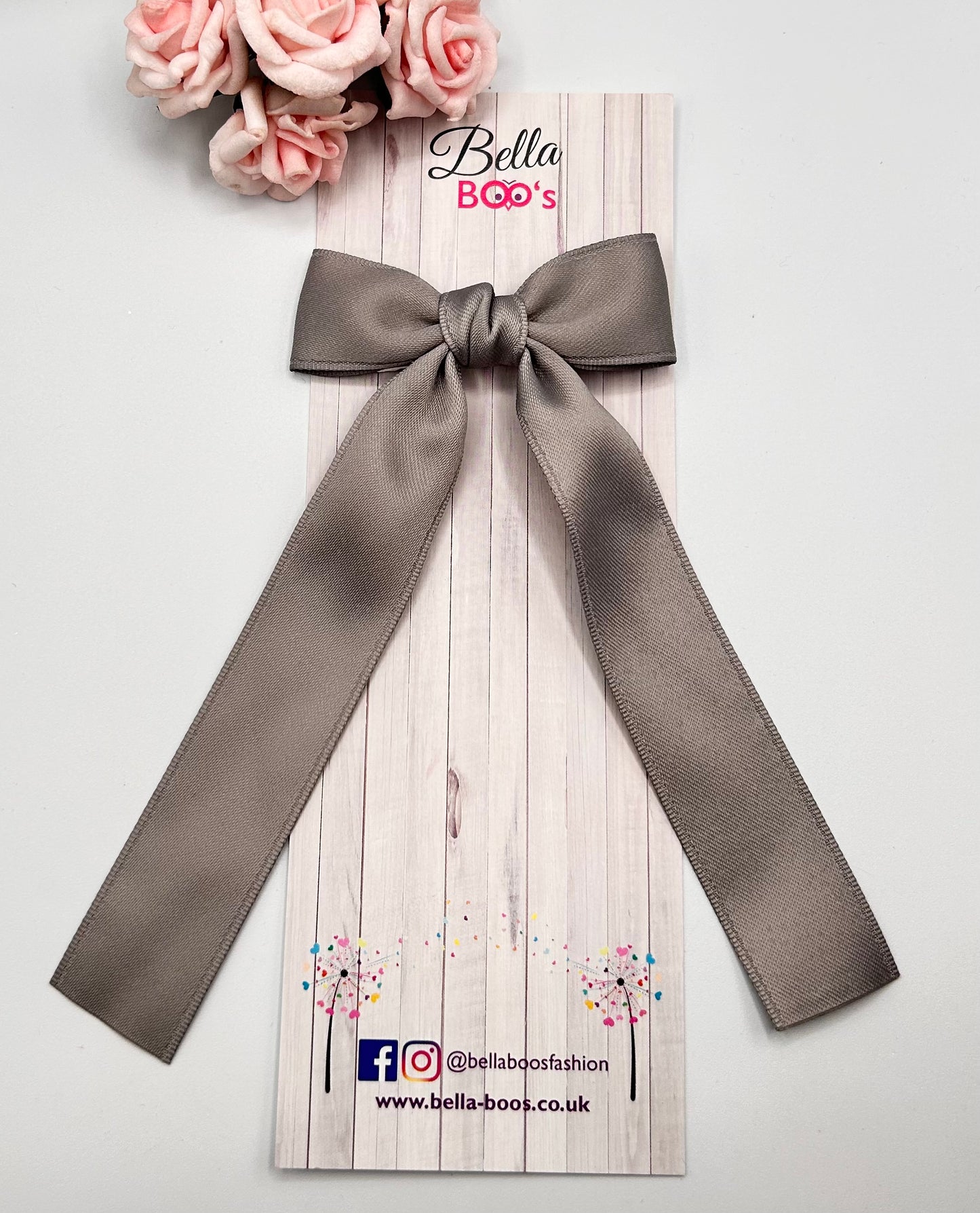 Ribbon Hair Bows - Select Your Colour Choice