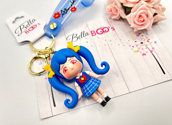 Bella Girl Keyring