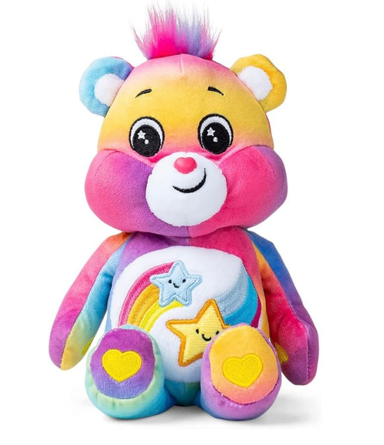 CARE BEARS 22CM BEAN PLUSH - DARE TO CARE