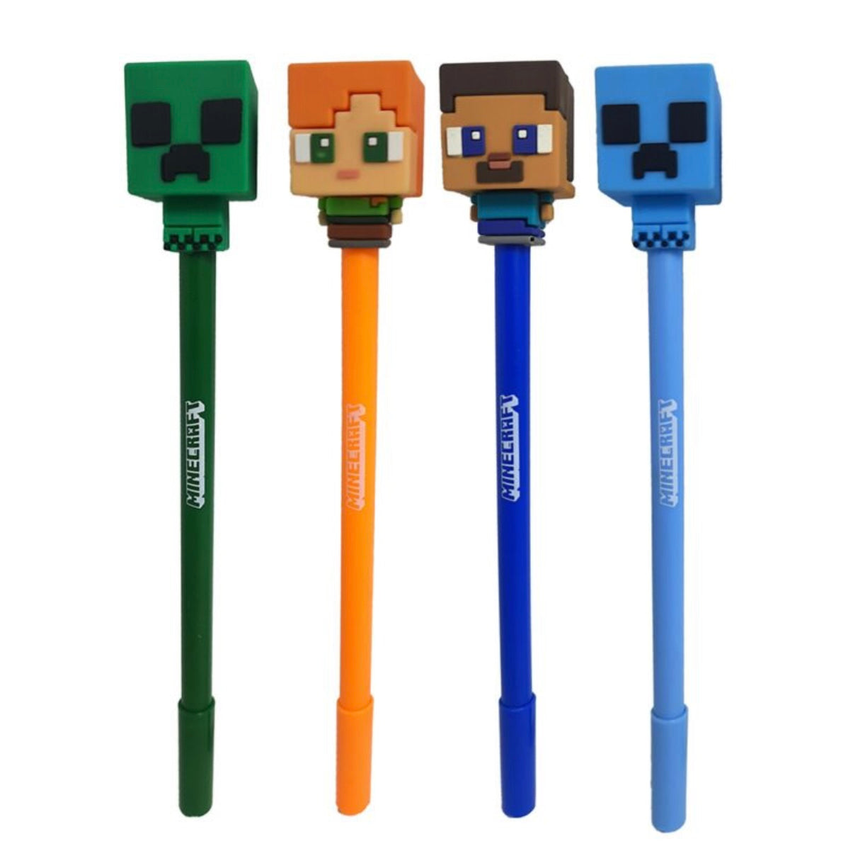 Inkredible Erasable Pen with Minecraft Chibi Style Topper