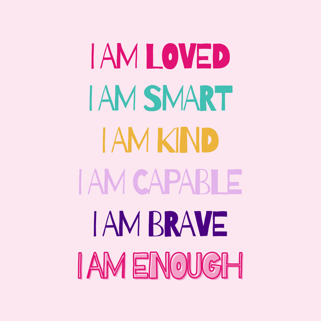 Pink Framed Print I am loved Gifting