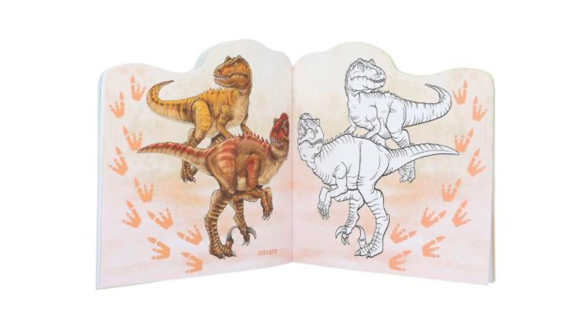 Dino World Colouring Book Figural