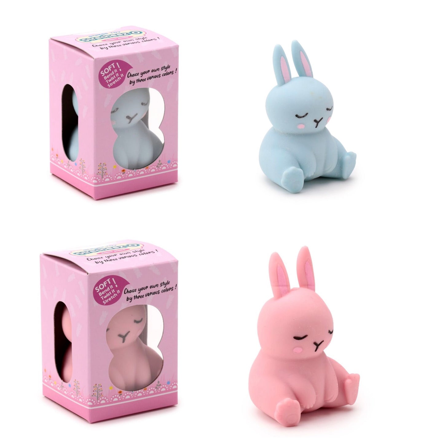 Squeezy Stretchy Cute Bunny Rabbit