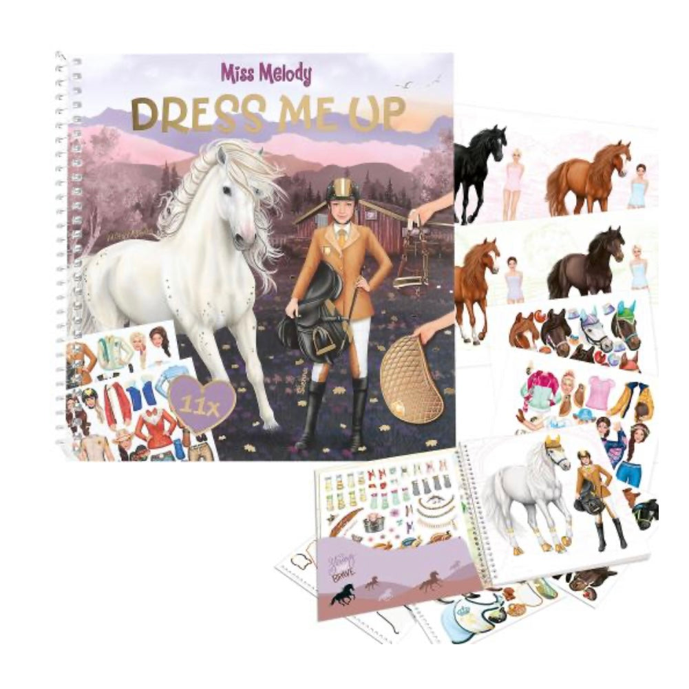 Miss Melody Dress Me Up Stationary