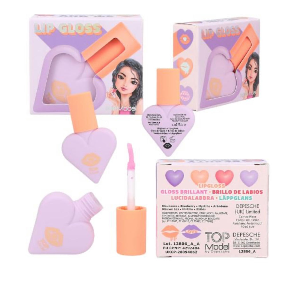 TOPModel Lip Gloss Sweet Heart BEAUTY and ME Make Up