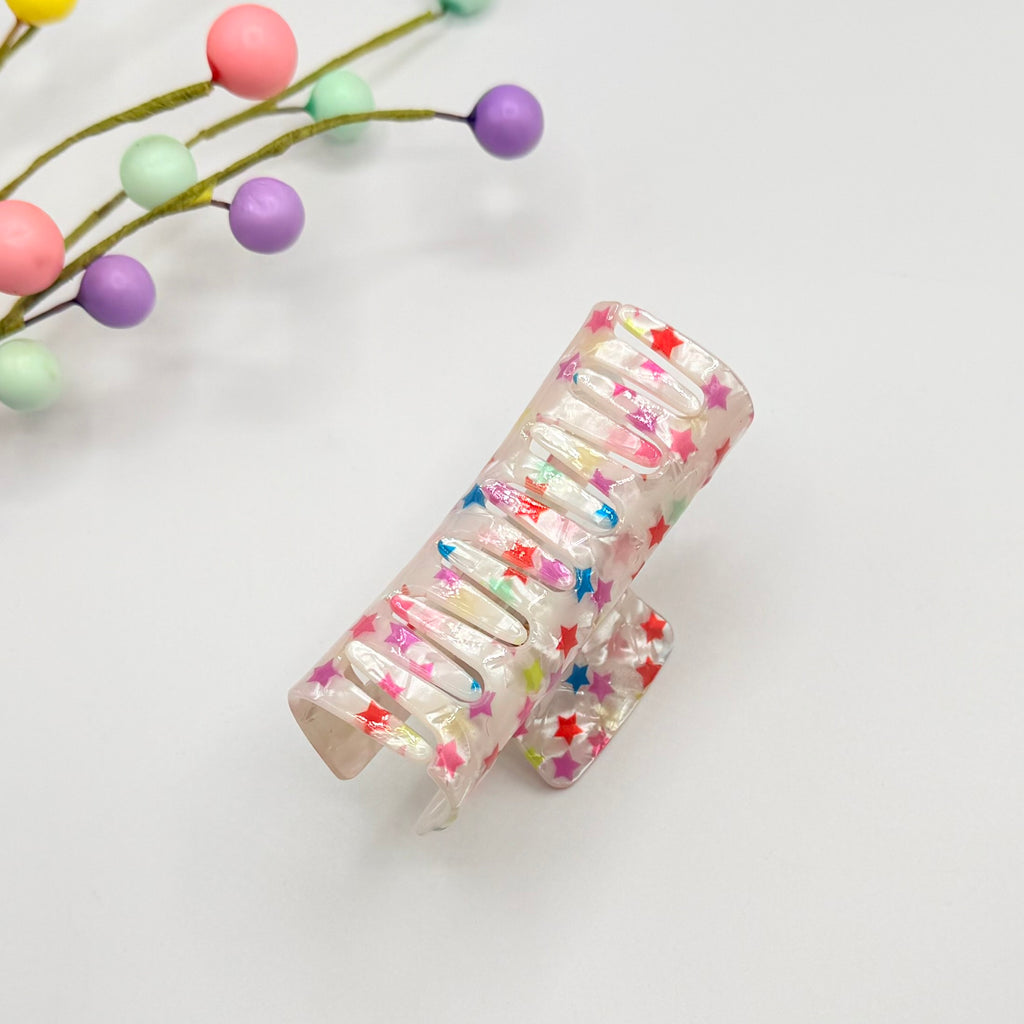 Rainbow Stars Claw Clip Hair Clips