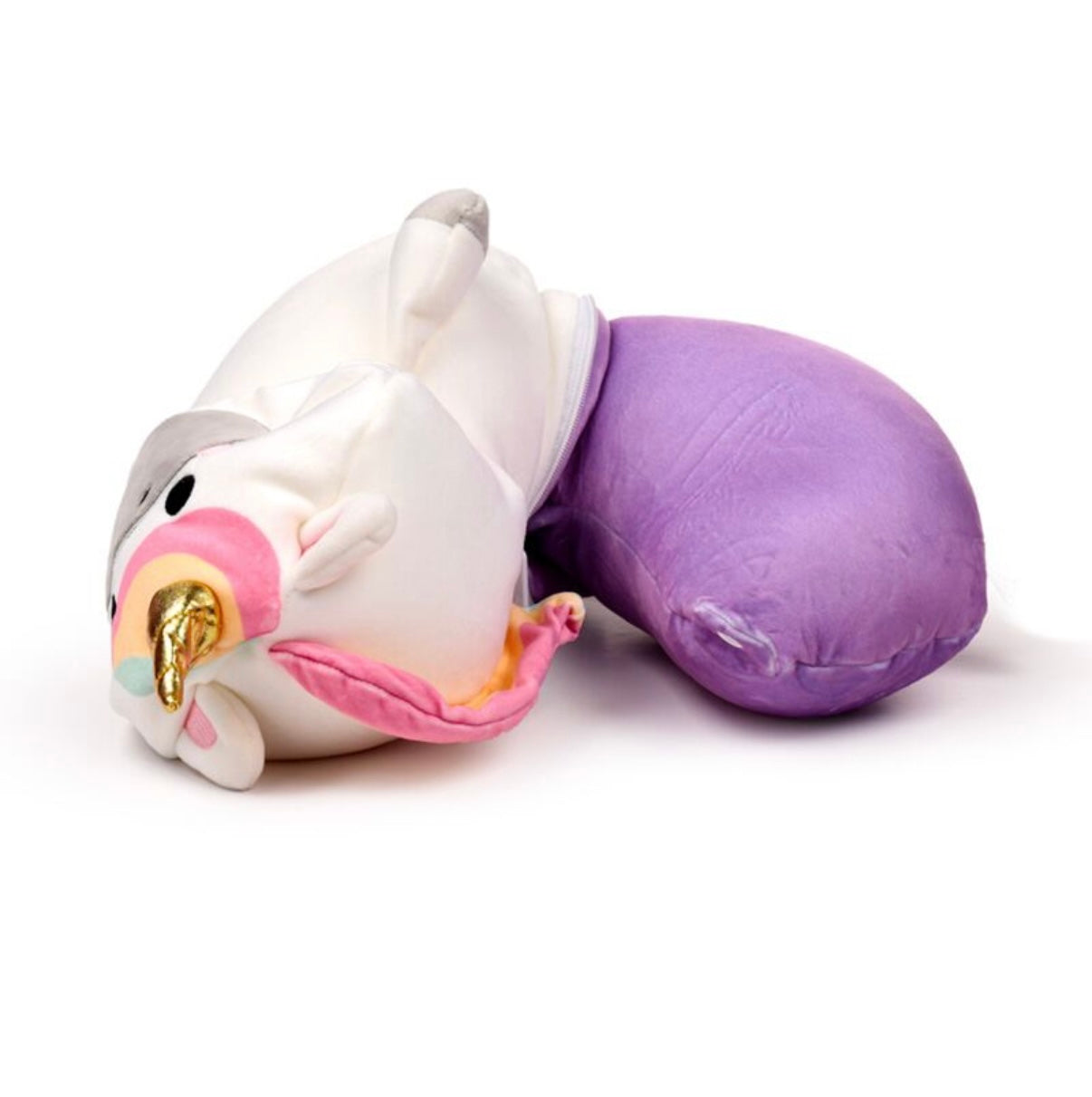 Swapseazzz Adoracorns Unicorn 2-in-1 Plush Travel Pillow & Toy