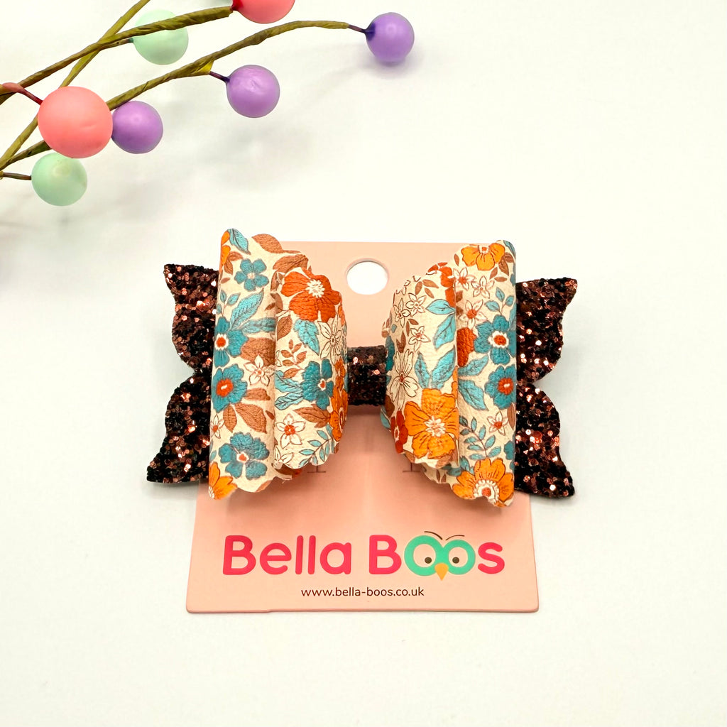 Auntumn Love Hair Bow Hair Bows